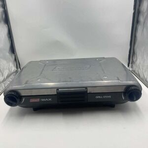 Coleman MAX Grill Stove Portable Propane 2 Burner Camping Grill Silver Black‎